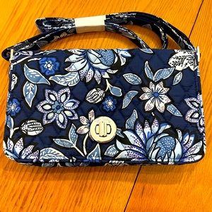 Vera Bradley Turnlock Crossbody Bag Tropics Tapestry
